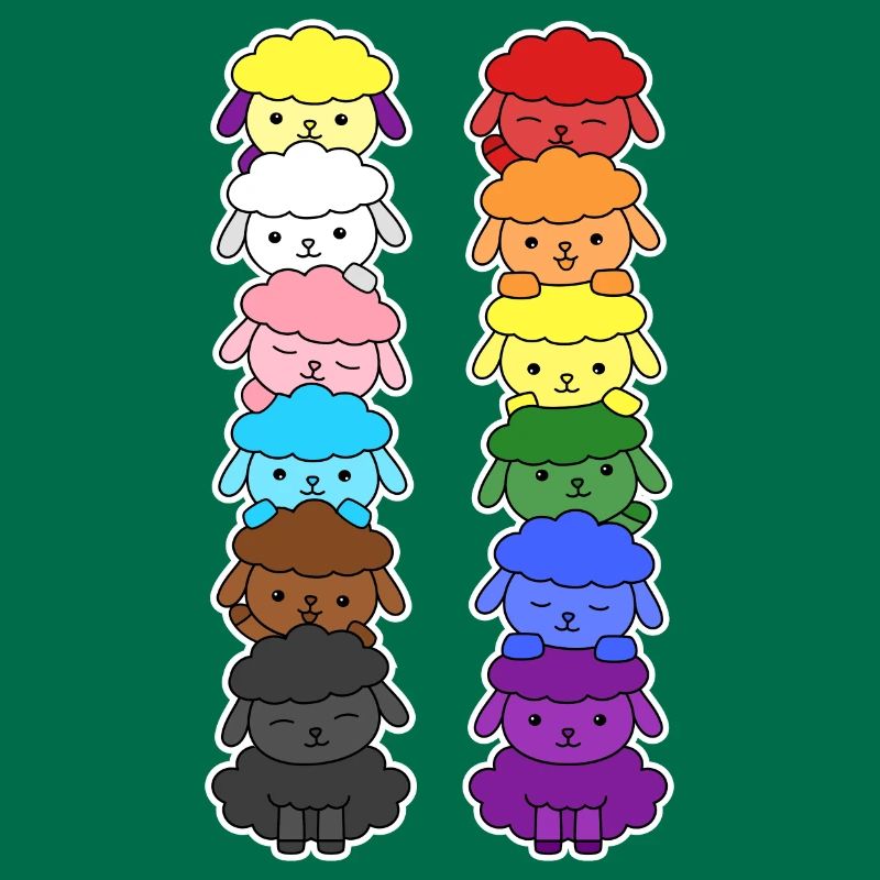 Pride Progress Flag Sheep Equality