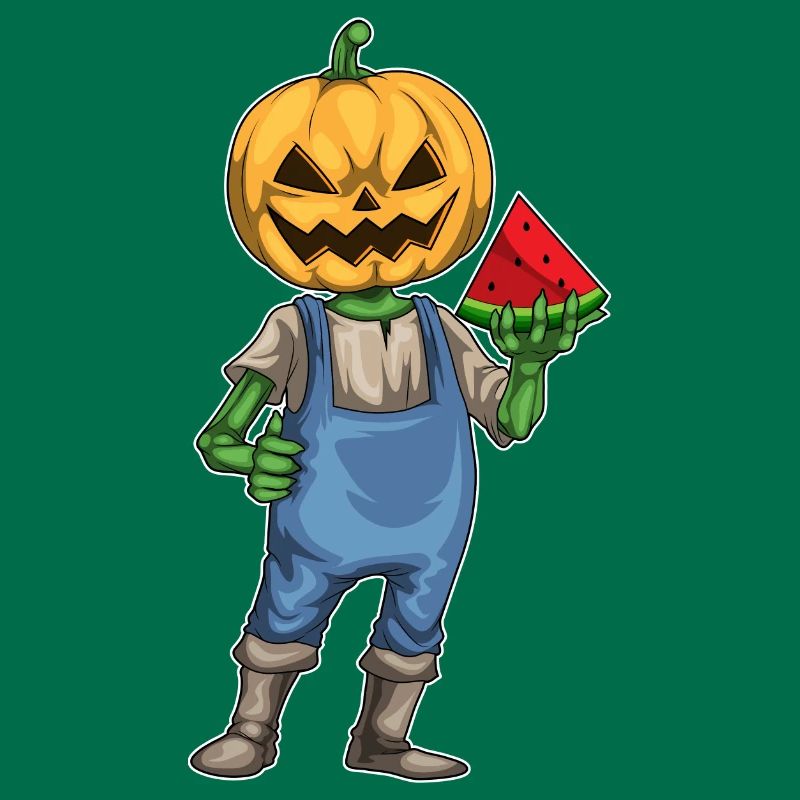 Pastèque d’Halloween Jack O’Lantern