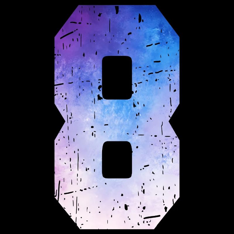 numéro 8 – Cadeau anniversaire 8 ans