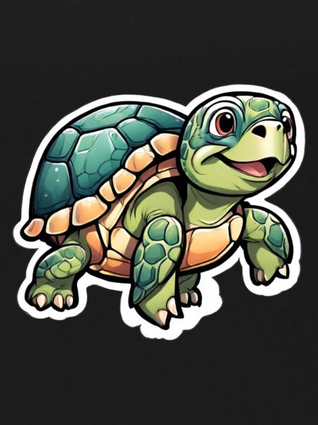 Cute Water Turtle