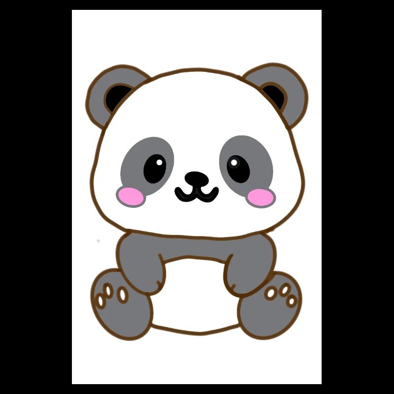 Panda kawaï 