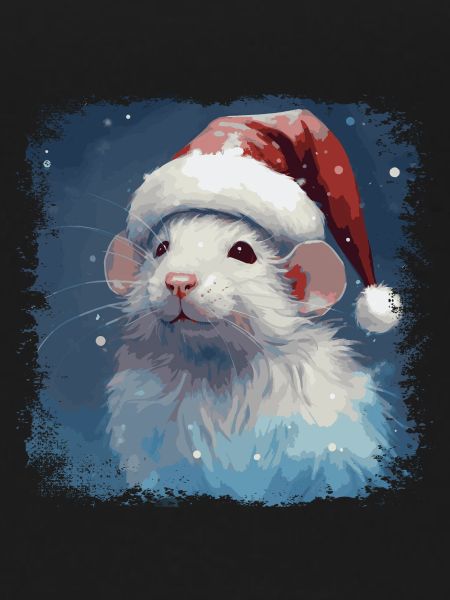 Cool Christmas Rat
