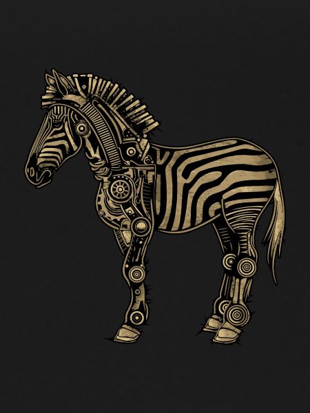 Zebra Steampunk