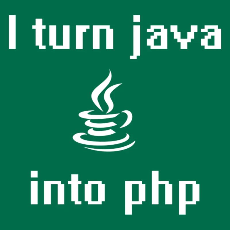 Ich verwandle Java in PHP