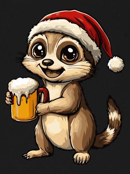 Bière Meerkat Noël