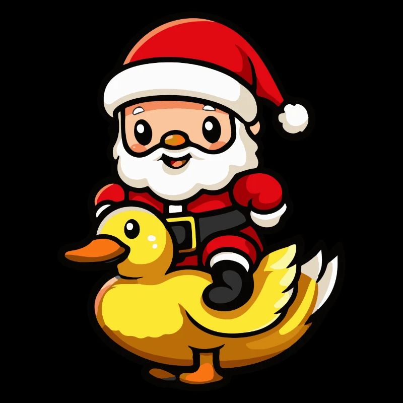 Ente Weihnachtsmann