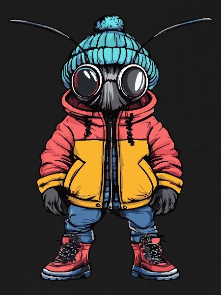 Ant Funny Winter