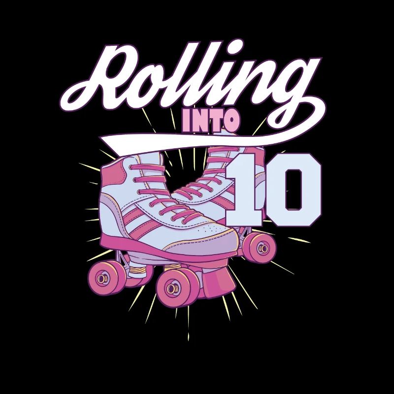 Rolling Into 10 Roller Skating Birthday Party