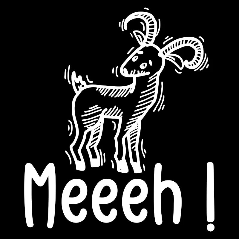 Ziege Meh Ziege Steinbock Meh Meh