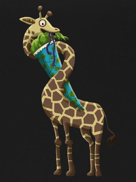 Giraffe school cone