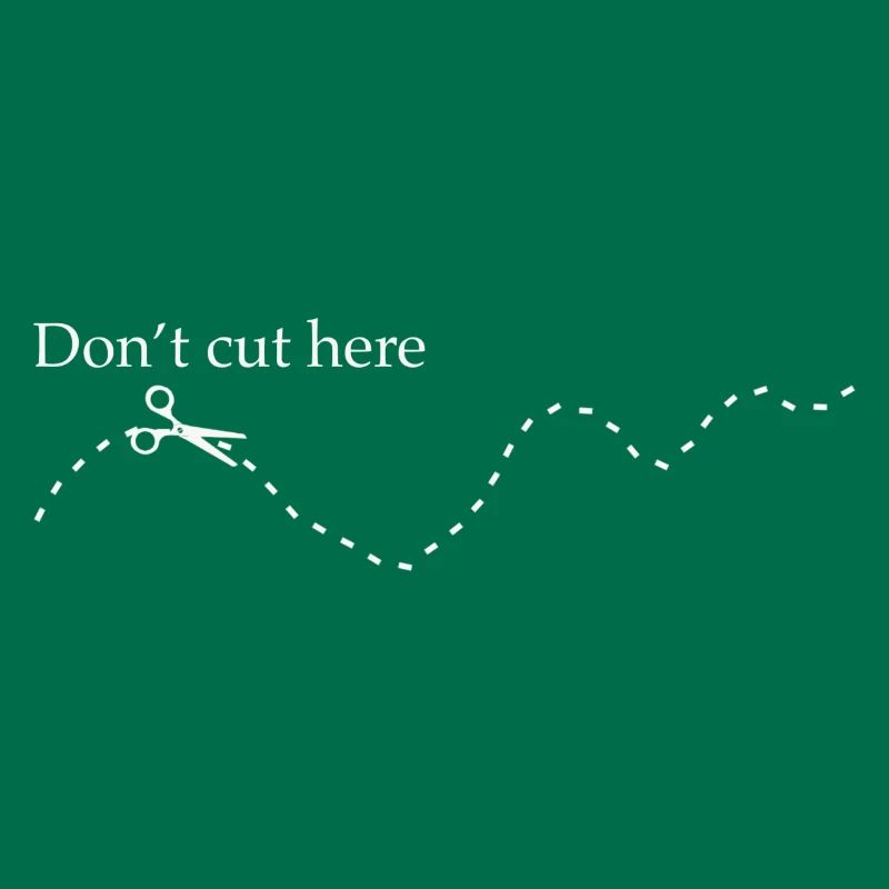 Do not cut - sewing - humor