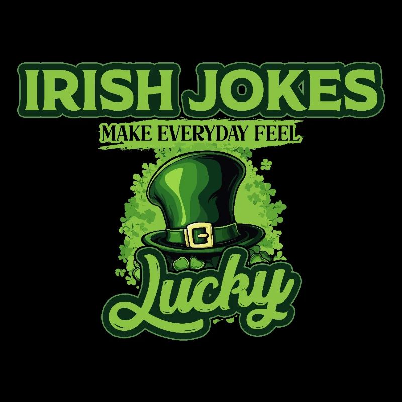 Les blagues irlandaises font se sentir chaque jour chanceux Saint-Patrick
