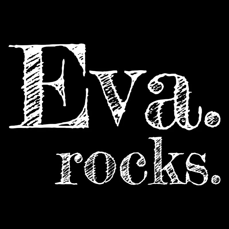Eva, Alabama rocks - Conception de texte avec les noms des villes