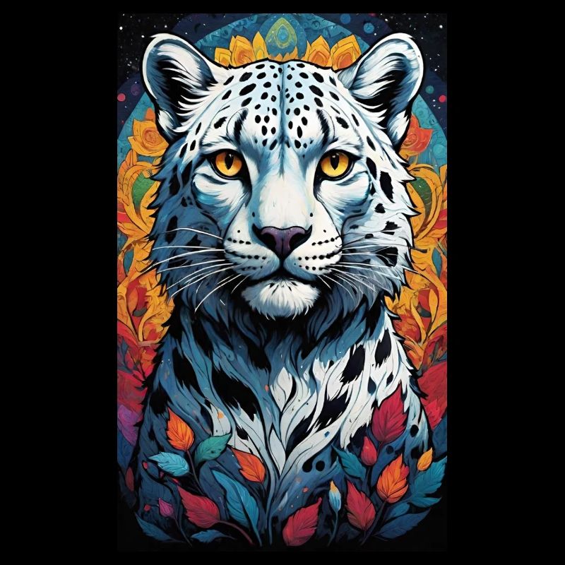 Schneeleopard | Leopard | Raubtier