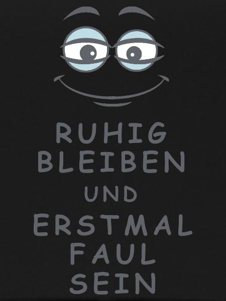 Faul sein