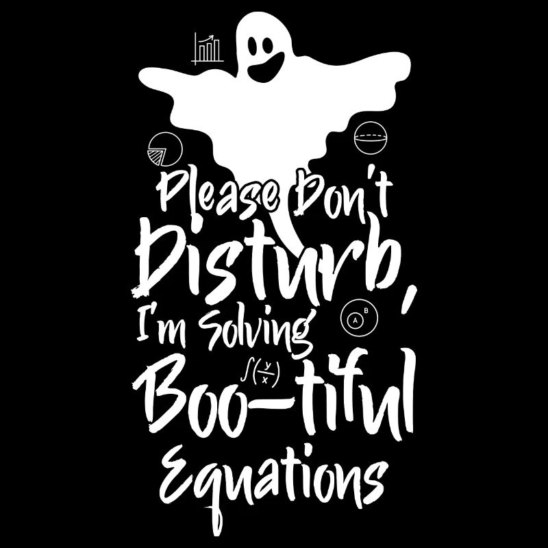 Professeur de mathématiques Halloween Boo-tiful Equations Nerd