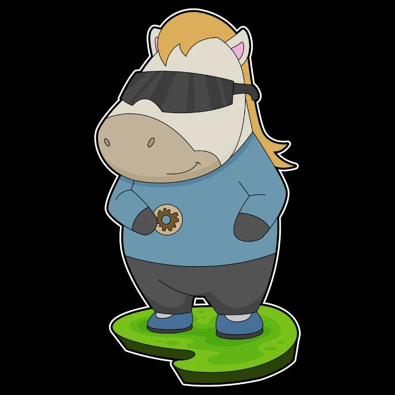 Pferd Donut