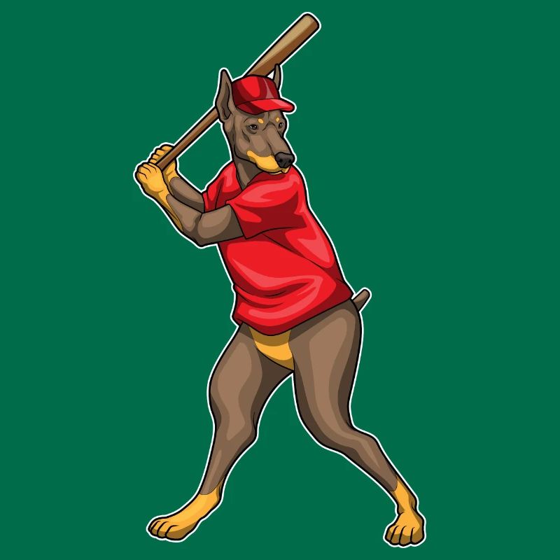 Bâton de baseball Doberman