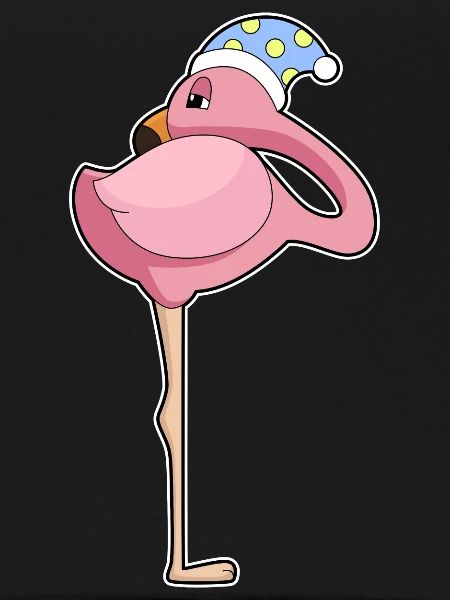 Flamingo Sleeping Night Cap