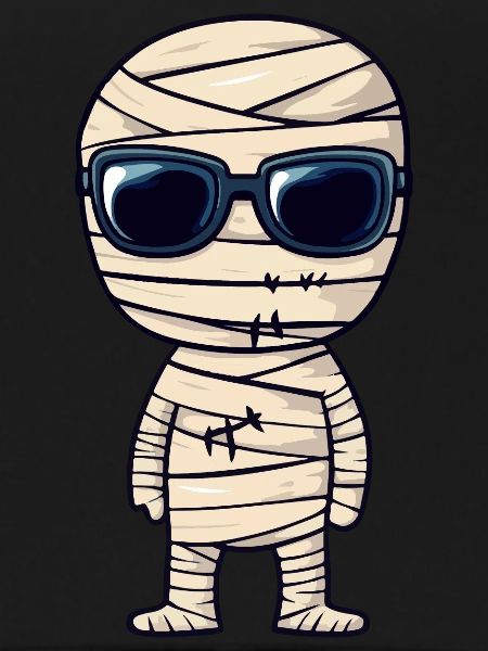 Mummy Halloween Cool