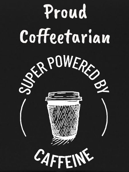 Proud Coffeetarian Circular Badge