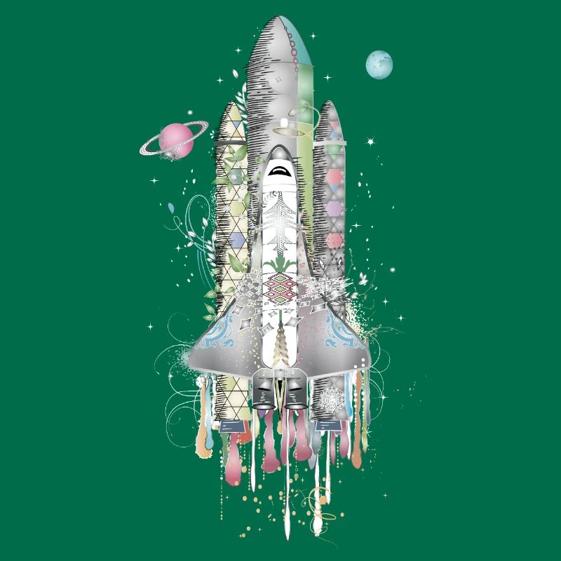 Imaginative Space Shuttle - Artfully Designed