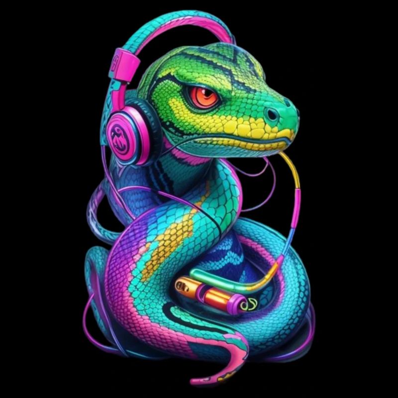snake graffiti music
