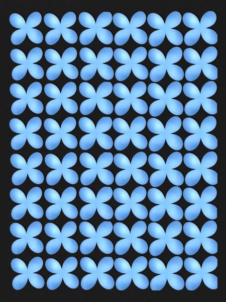 Blue flowers