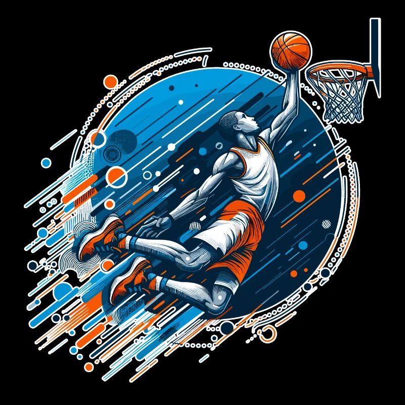 Basketball Dunking Geschenk