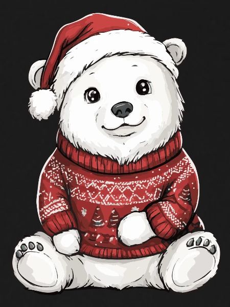 Polar Bear Christmas Comic
