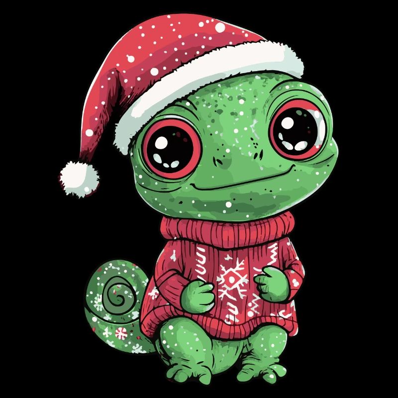 Chameleon Christmas Comic