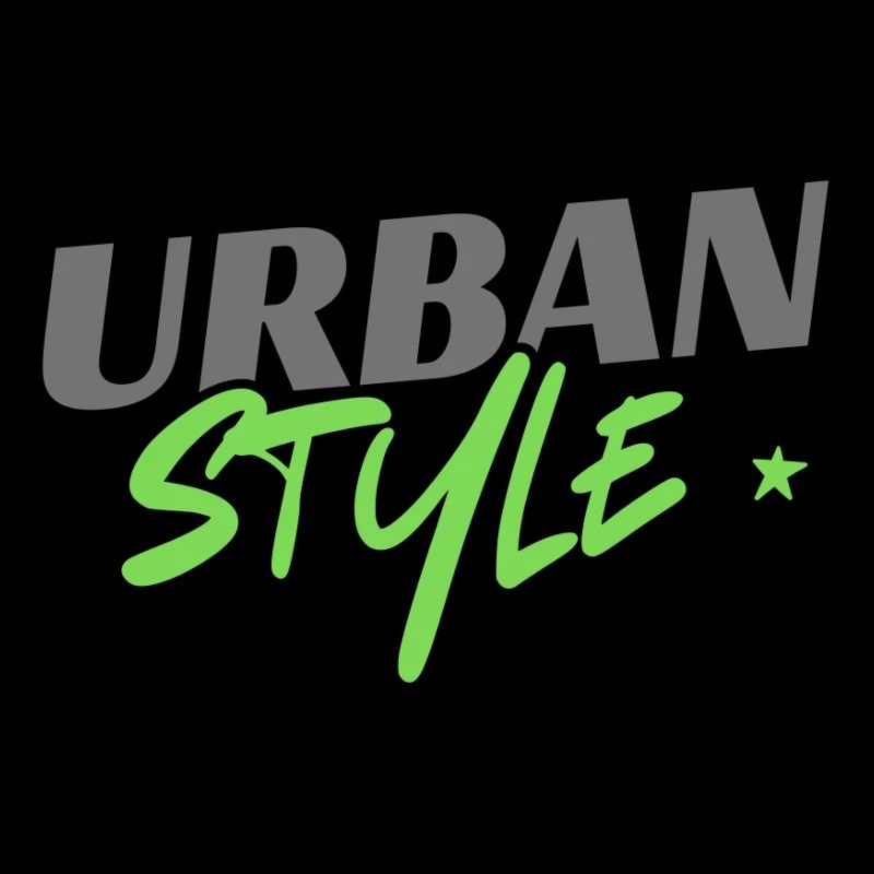 Style urbain – Look graffiti avec un accent vert