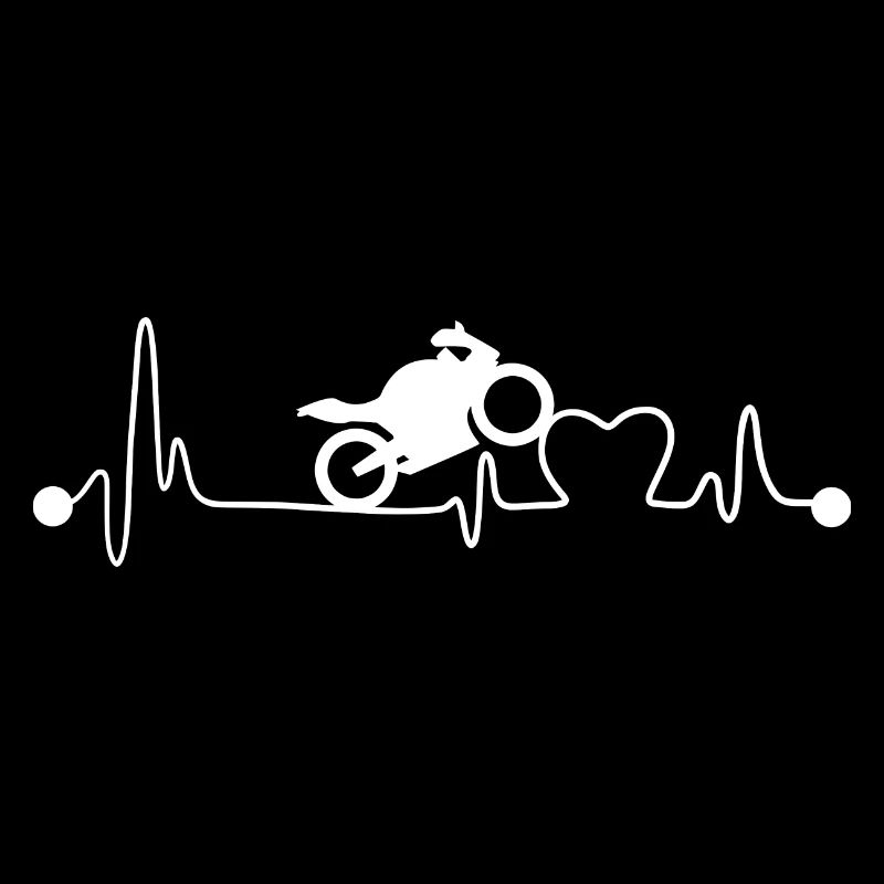 Moto Biker Heartbeat