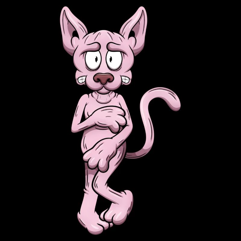 Naked Sphynx Cat
