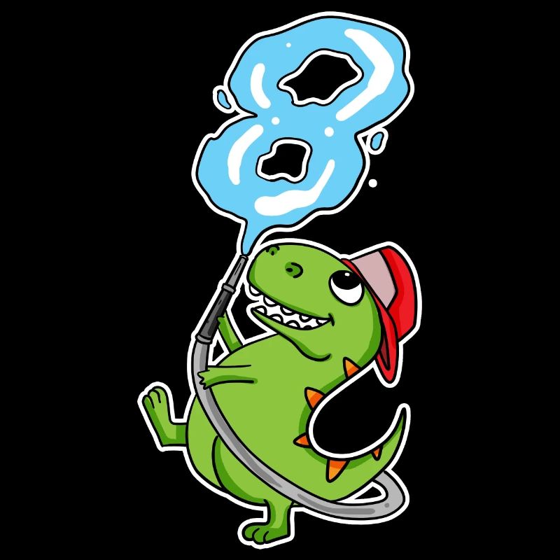 8e anniversaire dinosaure pompier cadeau
