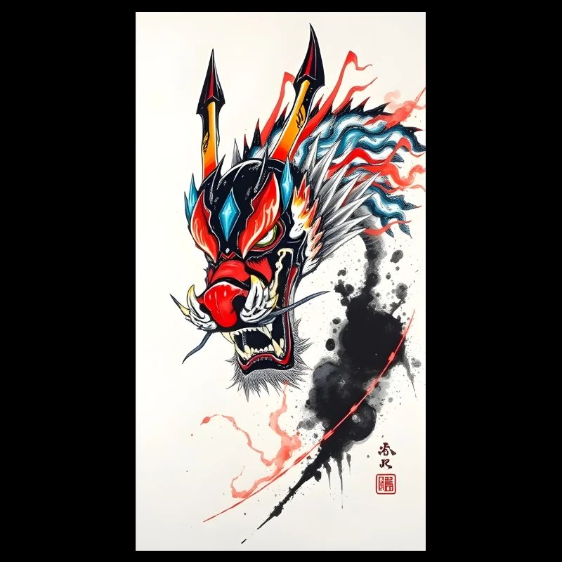 Dragon head