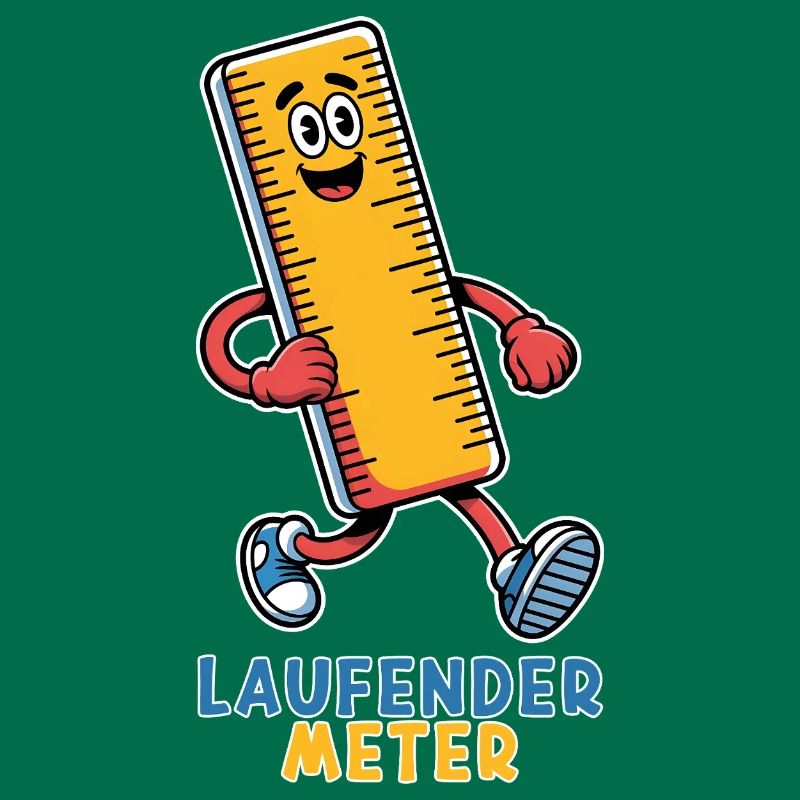 Running Meter Small Funny Dwarf Nickname