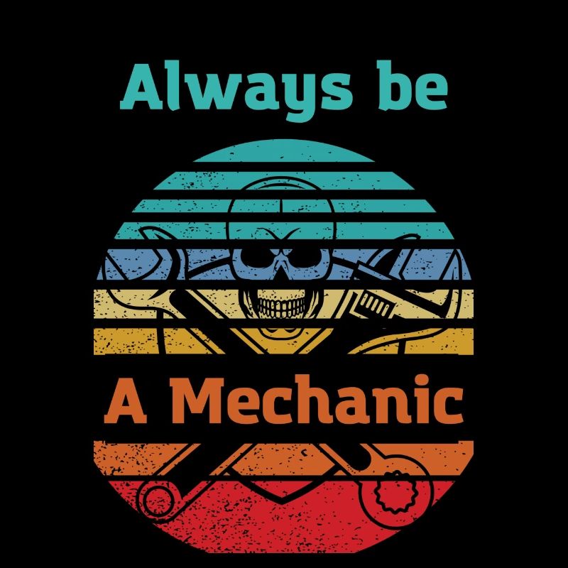 Mechanic forever Mechatronics technician Car lover