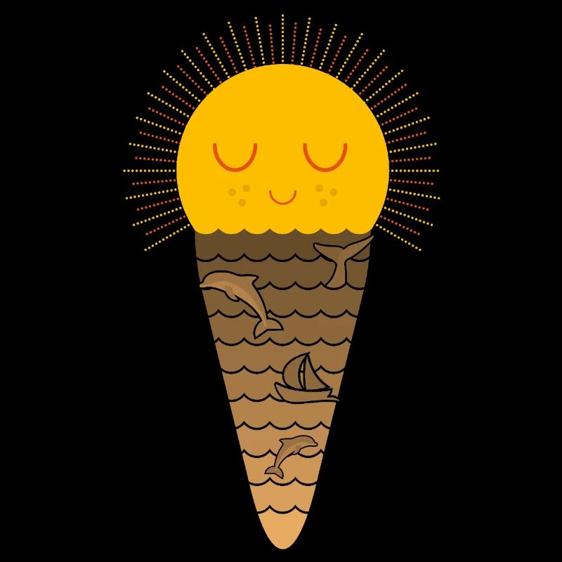 Sonne (Waffel-Eis)