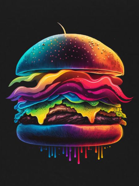 BURGER BACON CHEDDAR
