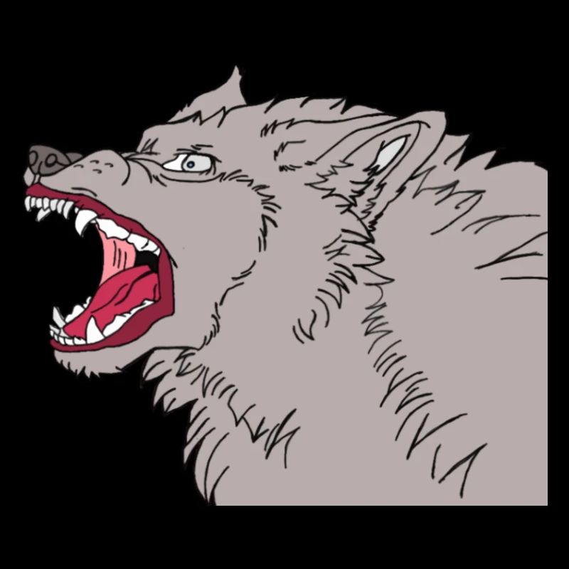 Wild wolf