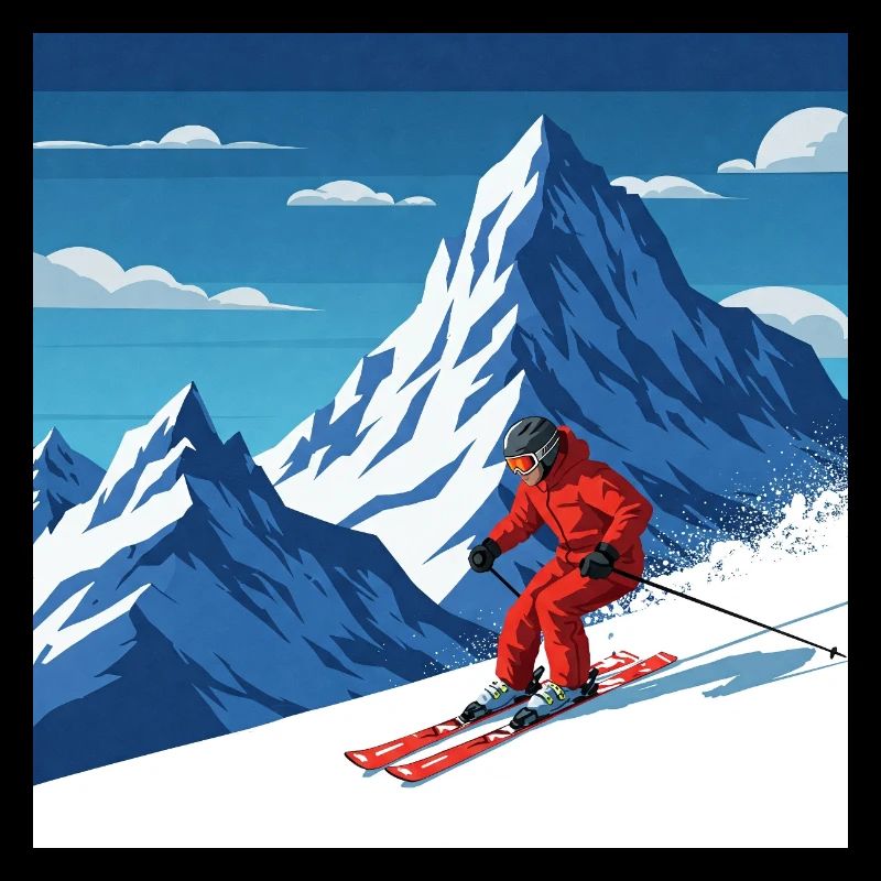 Fun on the slopes: skiing in the most beautiful mountains
