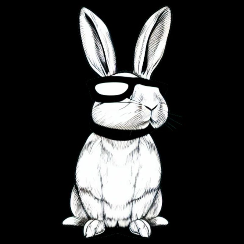 Rabbit Pet Pet Cool Lunettes de soleil Design