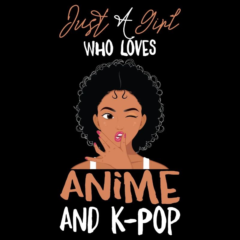 Nur ein Mädchen, das Anime und K-Pop liebt