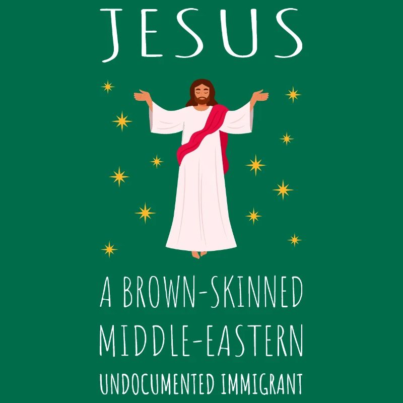 Jesus - A Brown-Skinned Middle-Eastern Immigrant