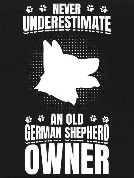 Old German Shepherd Owner