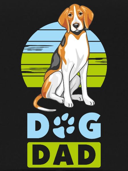 Foxhound Dog Dad