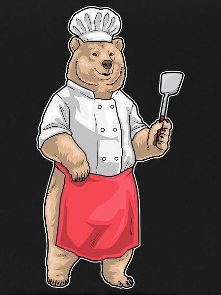 Bär Koch Spatula Cooking