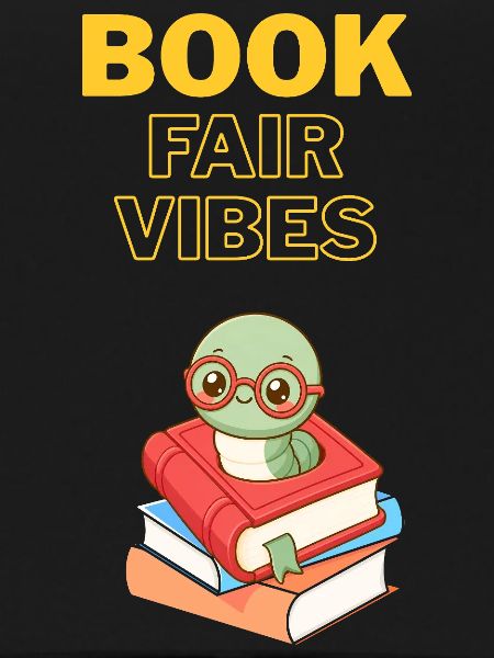 Buchmesse-Vibes Bücherwurm