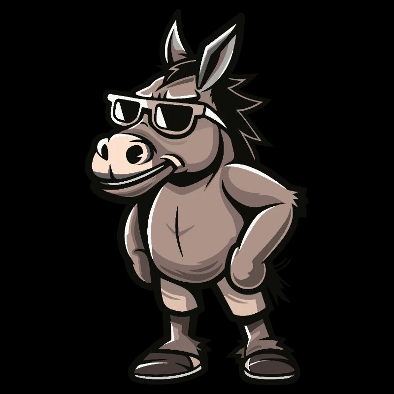 Donkey Cool Comic